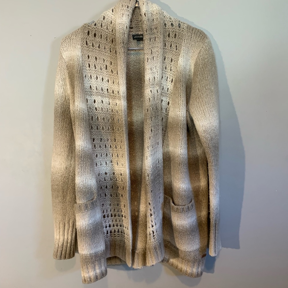 Eddie Bauer Ombré Cardigan Sweater